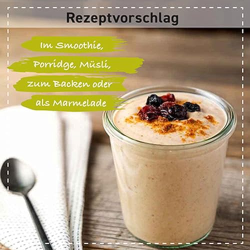 Foto von Hagebuttenpulver Bio 1 kg - Hagebutten aus Europa - Rosa Canina - in Deutschland frisch gemahlen abgefüllt und kontrolliert - Biotiva