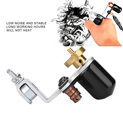Rotary Tattoo Machine For Cartridge Tattooing, Alloy Liner Color Shader Silent And Powerful Rotary Machines(Silver) #TOP7