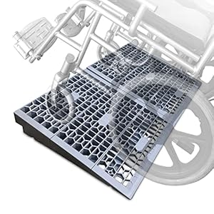 HOXWELL Modulare Türrampe für Rollstühle (2 Stück)