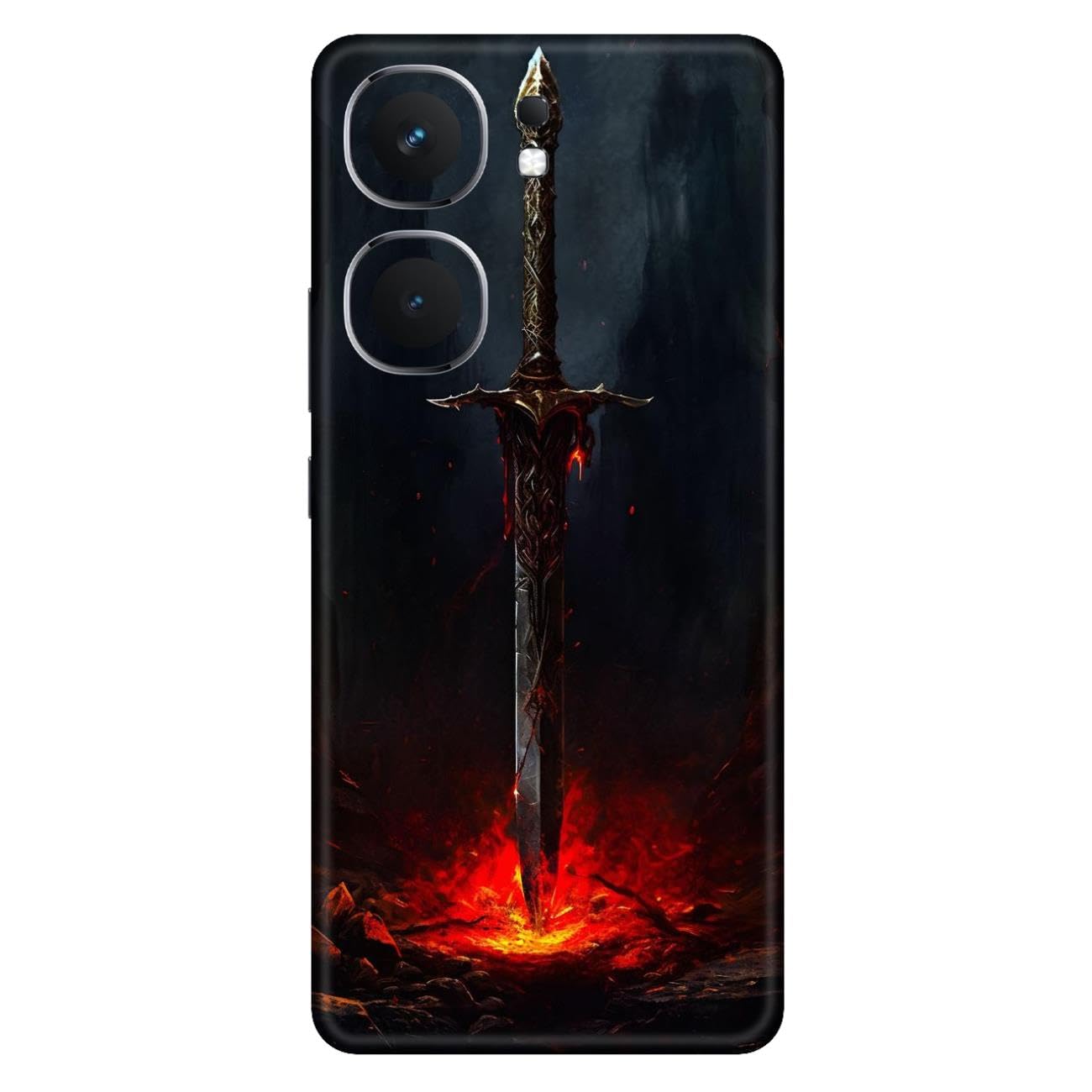 Mobile Skins Compatible with VIVO IQOO NEO 9 PRO Skin Not Back Cover, Camera & Back Protector Mobile Skin Wrap; VIVO IQOO NEO 9 PRO-DP-218-image-18