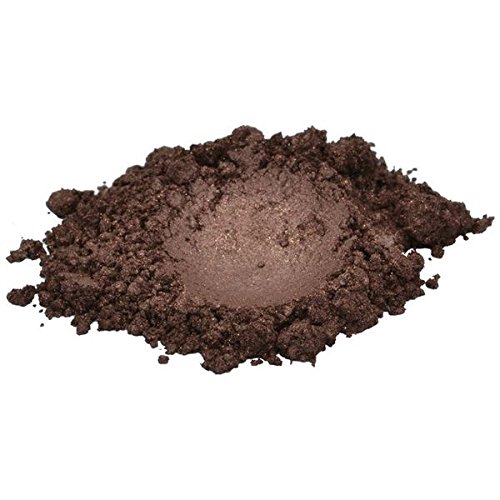 Swiss Chocolate/Dark Brown Luxury Mica Colorant Pigment Powder Cosmetic Grade Glitter Eyeshadow Effects for Soap Candle Nail Polish 4 oz