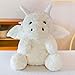 YUKOUQIAN Dragon Stuffed Animal Cute Dragon Plush Toy for Girls Boys 7.8 inch (jiaolong baise)