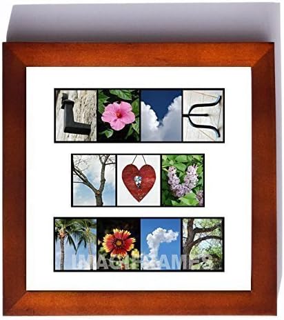 Framed Photo Letter Art - Custom Alphabet Photography - LOVE YOU MORE