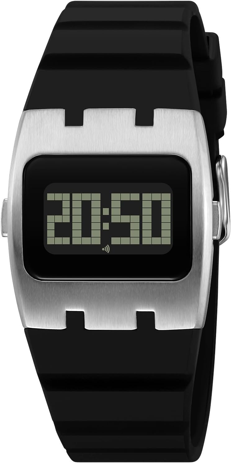Square Multi-Function Digital Watch for Men,Unique Cool EL
