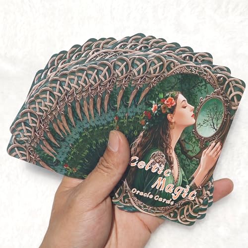 Celtic Magic Oracle Cards, Tarot Card, Oracle Cards for Beginners, Holistic Affirmations Wicca, Perfect for Creating a Magical and Personalized Deck, Create Your Magical Deck for Spiritual Practice by GZSYXHJYXGS - Image 6