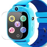 Puccy 3 Pack Screen Protector Film, compatible with PROGRACE Kids 1.54' Smart Watch smartwatch TPU Guard （ Not Tempered Glass Protectors ）