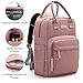 Diaper Bag Backpack Upsimples Multi-Function Maternity Nappy Bags for Mom&Dad, Baby Bag with Laptop Pocket,USB Charging Port,Stroller Straps, Pink