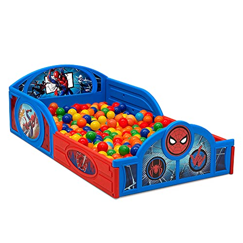 Image of Delta Toddler Bed Spidey Friends Guardrails Jpma Certified 15 Months Up