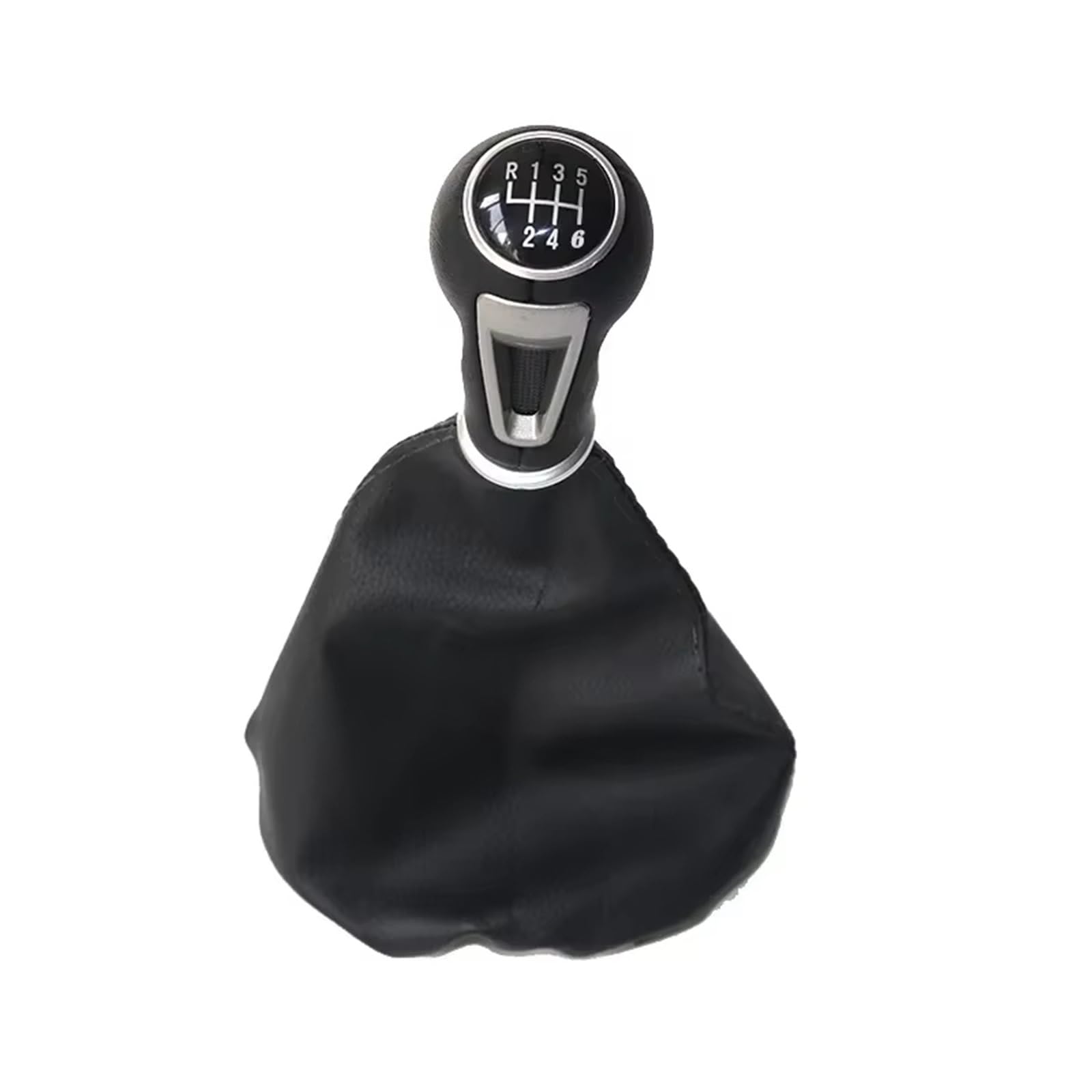 EFDDTBHE Compatible with SEAT for Ibiza 1996-2001 Car Manual Gear Stick Shift Knob Gearbox Shift Knob Boot Shifter Handle(6 Speed)