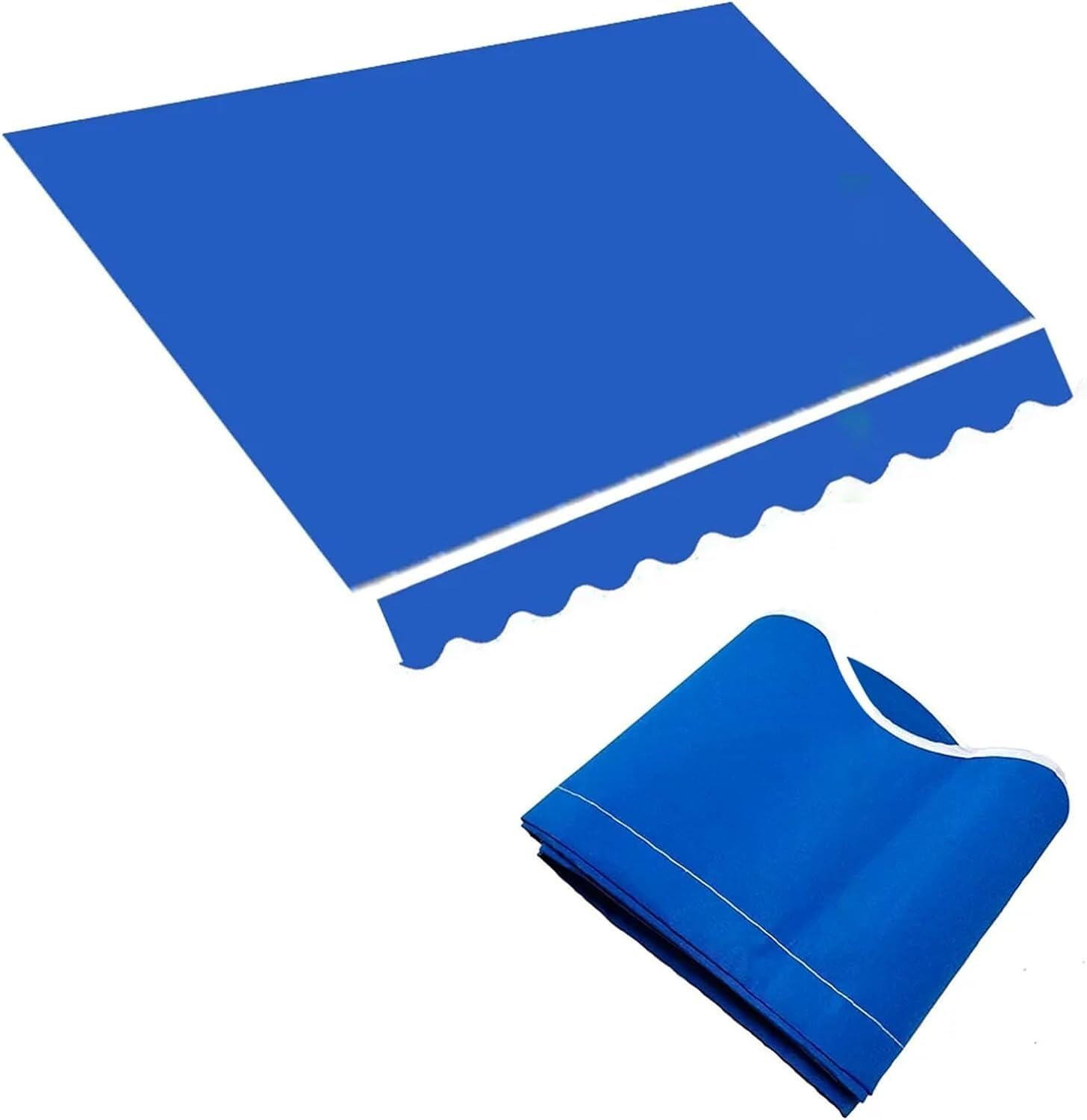 Toile d'auvent de patio imperméable et résistante pour couverture de terrasse