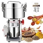 LEJIEYIN – Getreidemühle Elektrisch 2000g Elektrische Mühle High Speed 