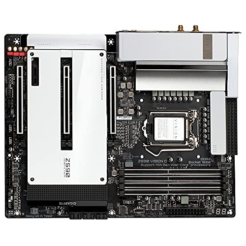 Supporto per APP Centre Gigabyte VISION D Blaca base Intel Z590 Express LGA 1200 ATX