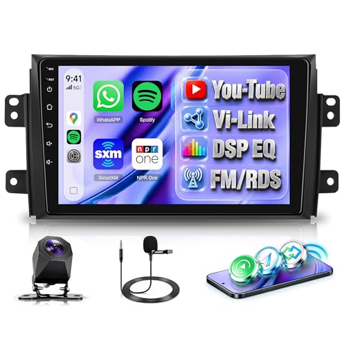 🚗【Supporto Video Online di You-Tube】L'autoradio per FIAT Sedici 2005-2014 supporta la connessione YouTube, puoi collegare il tuo telefono cellulare all'autoradio YouTube tramite hotspot WIFI, dopo aver effettuato la connessione, puoi utilizzare YouTube per guardare video e così via perfettamente.