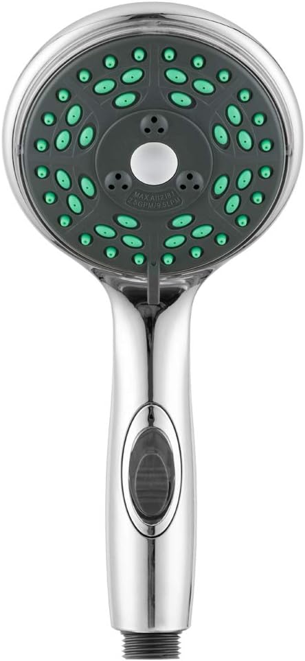 Dura Faucet Premium RV Handheld Shower Wand with Eco-Friendly On/Off Switch (Chrome Polished)