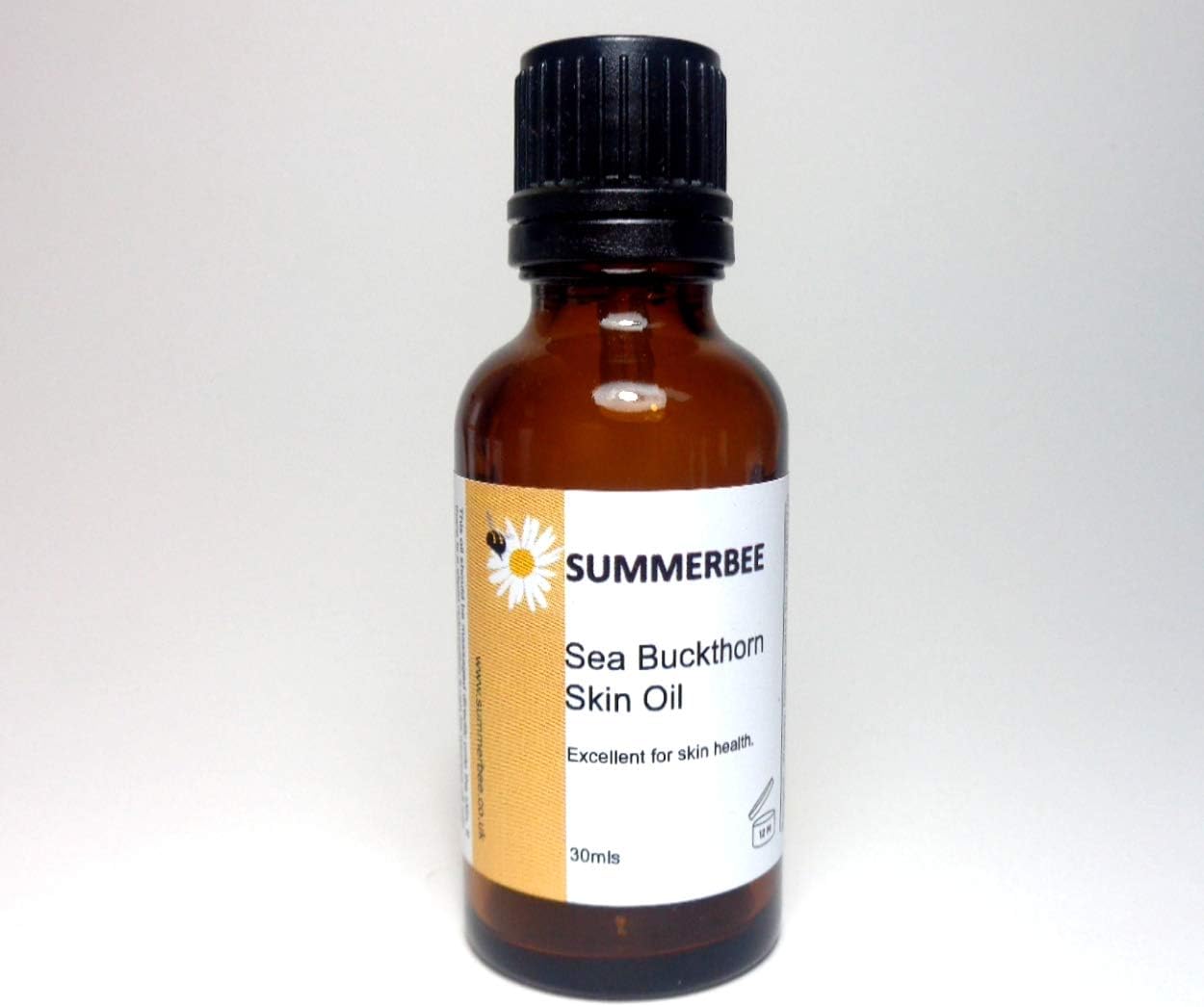 Summerbee Sea buckthorn skin oil 30mls - diluted for direct skin application.