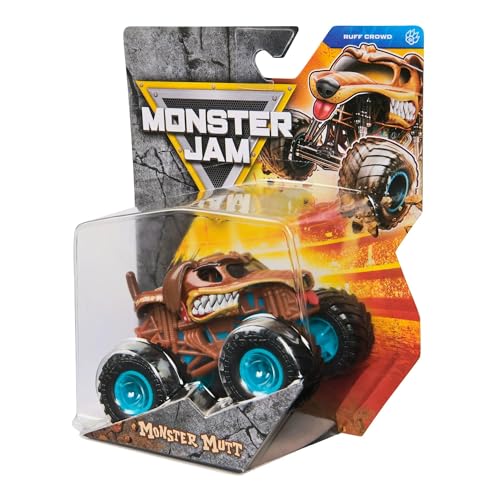 Monster Jam 2025 Official 1:64 Diecast Truck Series 42 Ruff Crowd Monster Mutt