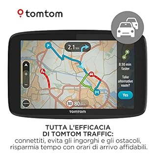 TomTom GPS GO Essential - 5 Pouces, Évitez des embouteillages grâce à TomTom trafic, mises à Jour des Cartes Europe, mises à Jour Via Wi-FI (Reconditionné)