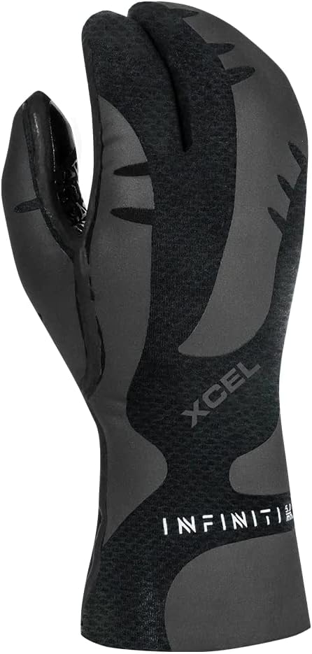 XCEL Infiniti 3 Finger Lobster Claw Glove 5mm - Black | X-Small