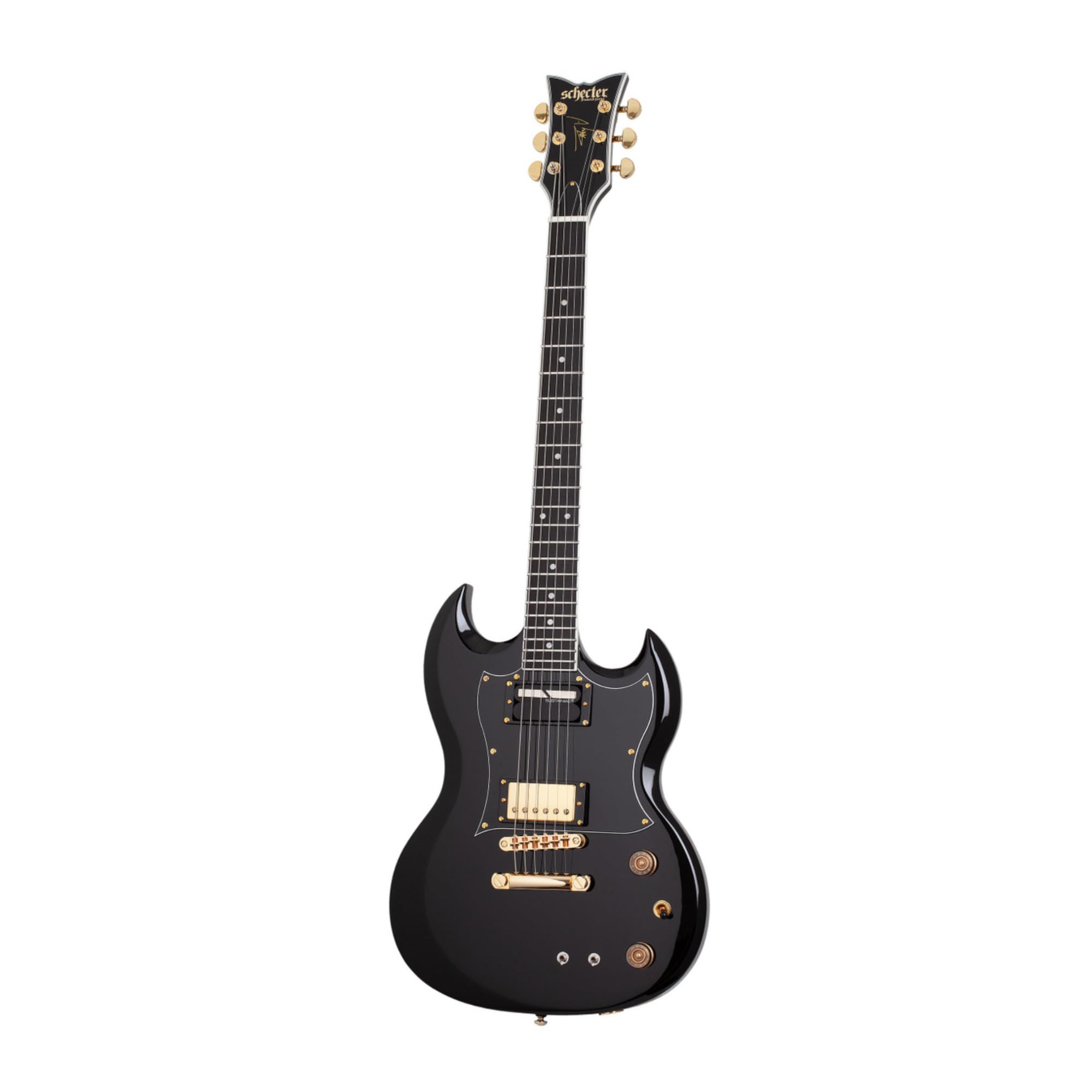 Amazon.com: Schecter ZV-H6LLYW66D-S Zacky Vengeance Signature