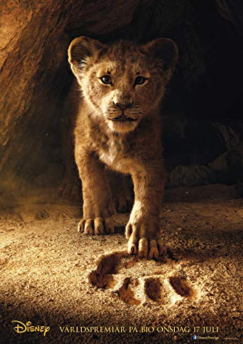 Tainsi El Rey León - Poster, 12 x 18 pulgadas, 30 x 46 cm