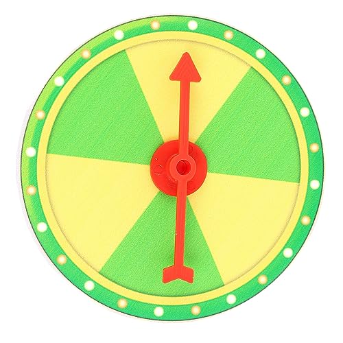 Alasum Draw Game Hanging Turntable Party Prize Wheel Small Turn Plate Fun Game Prop for All Ages