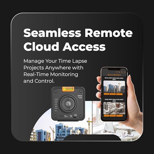 Image of Brinno BCC5000, 2 Pack - 4K WiFi Time Lapse Camera Bundle - Advanced Imaging Sensor, HDR, IP65 Housing, Mobile App, Long Rechargeable Power, Bluetooth, Construction Monitoring System