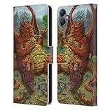 Head Case Designs Officially Licensed Ed Beard Jr Lunch with A Toothpick Dragons Leather Wallet Case Compatible with Samsung Galaxy A05