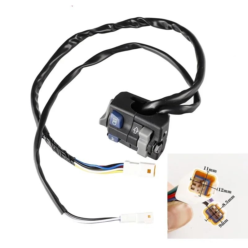 Interrupteur de commande guidon moto pour réparer les boutons EXC cassés