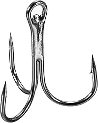 1/0 # anzóis de pescaria, 10 peças, 3 anzóis de pesca de aço de carbono fortes, farpados redondos para água salgada de água doce, preto