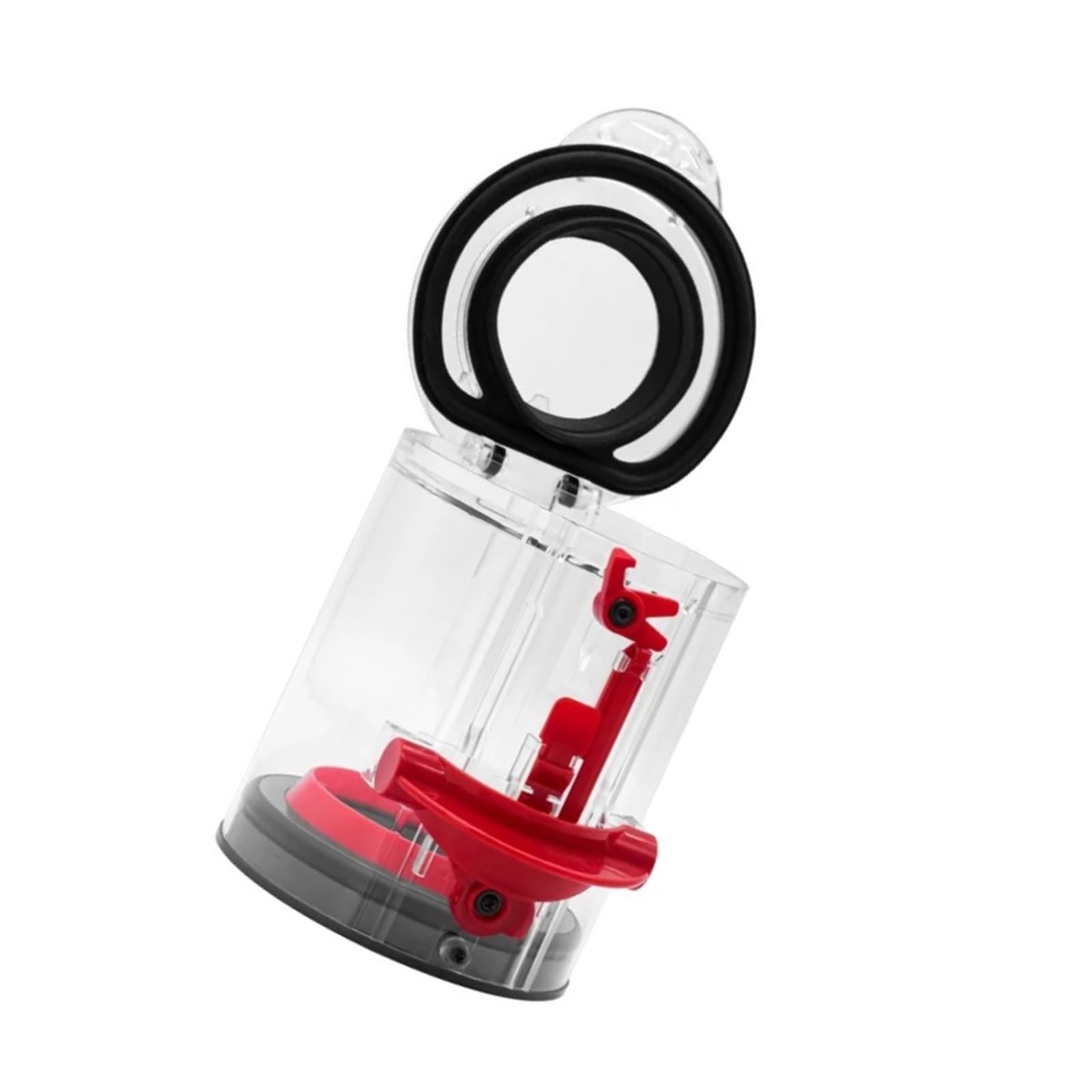 Compatibile Con Dyson, Secchio For La Polvere Ciclonico Sottile E Leggero, Aspirapolvere V10/V12, Compatibile Con Il Digitale, Pattumiera Con Coperchio Sottile(Cassette ring)
