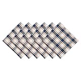 Photo Gallery dii autumn farmhouse plaid, cotone, blu e arancione, 50,8 x 50,8 cm (set da 6) Photo Gallery dii autumn farmhouse plaid, cotone, blu e arancione, 50,8 x 50,8 cm (set da 6)