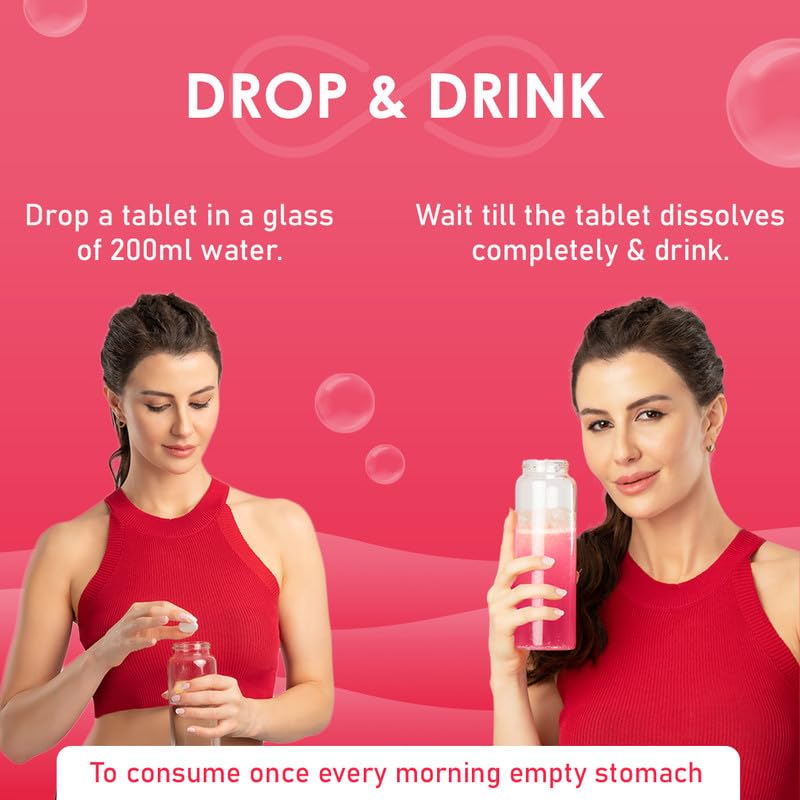 Image of svaa.life Apple Cider Vinegar (ACV) Effervescent Tablets (84 Count (Pack of 4), Watermelon)