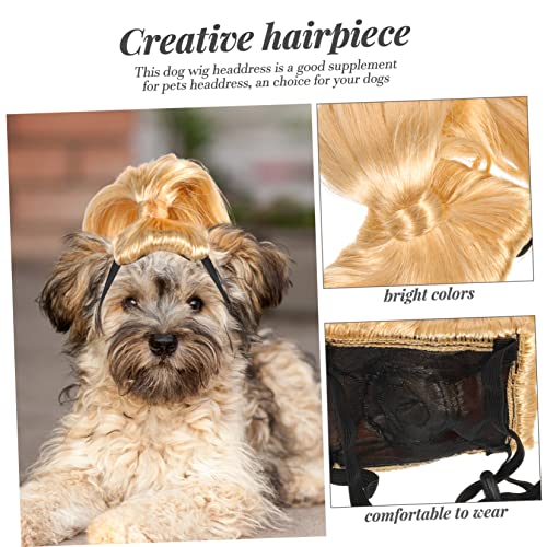 Peluca para perros y gatos Yardwe cosplay y carnaval miniatura 5