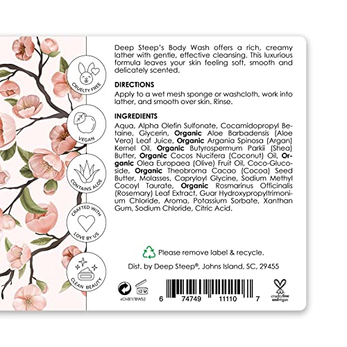 Deep Steep Body Wash 17 Oz (Cherry Blossom) #TOP1