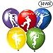 50 pcs Video Game Balloons,12" Large Latex Balloons Gaming Birthday Party Supplies