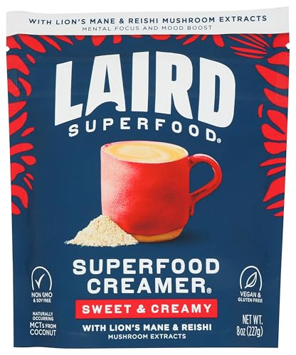 Laird Superfood Sweet & Creamy Superfood Creamer, 8 OZ