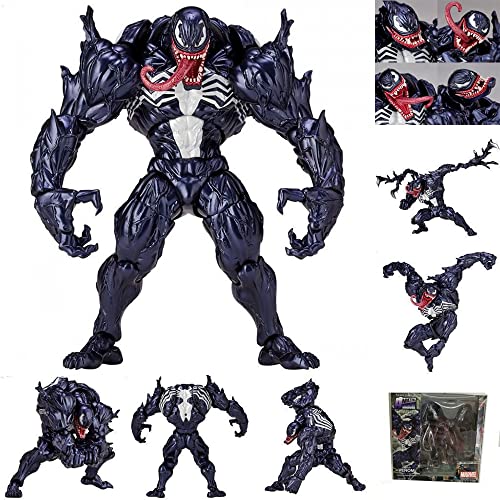 Venom Legends Series: 7" Venom & Carnage Action Figures - Movable Pvc Anime Collectible Toy Gift #TOP2