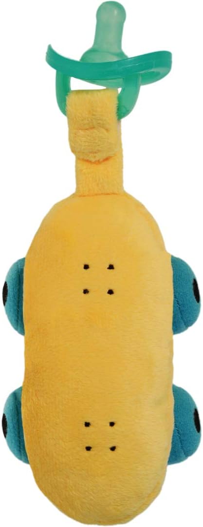Snuggle Life Baby Pacifier Plush Holder Skateboard 0+ Months.