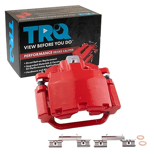 Image of TRQ Performance Rear Right Brake Caliper | For 2007-2018 Cadillac 2007-2018 Chevrolet GMC