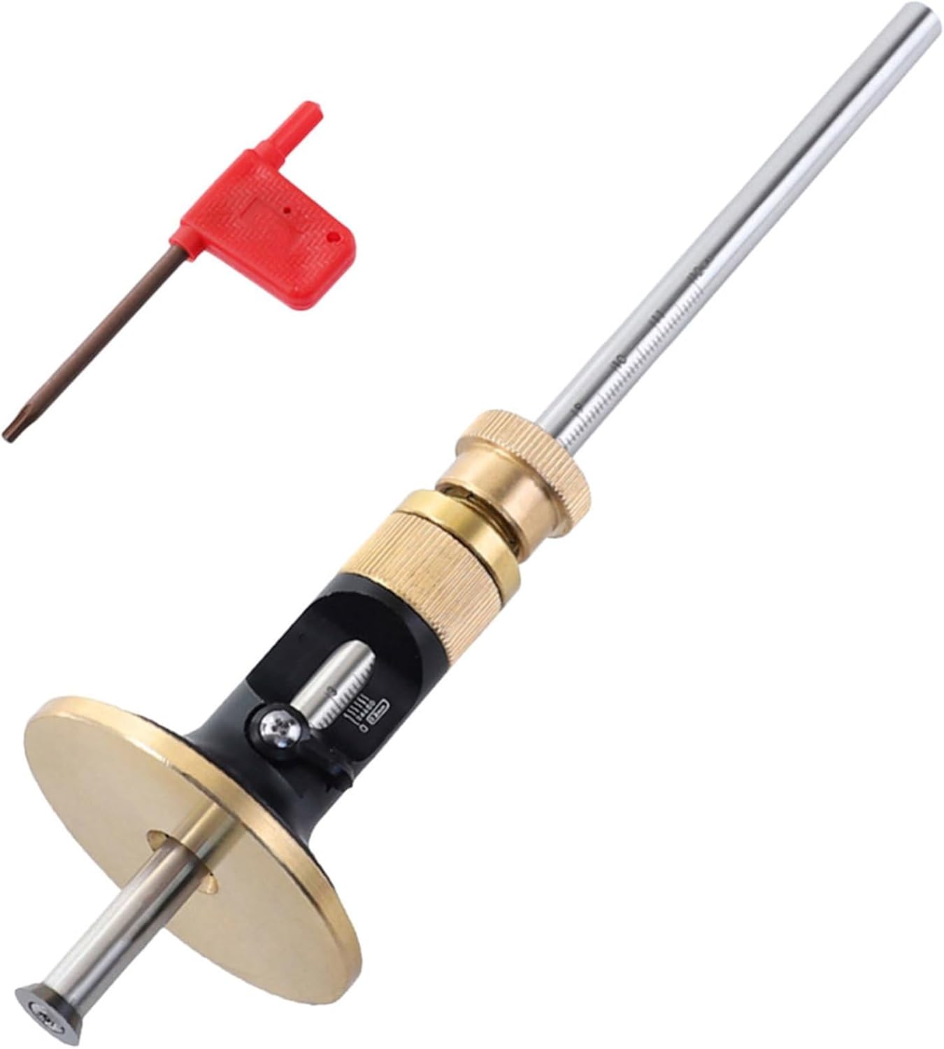 European Carpenter Marking Gauge Woodworking Scribing Tool Hard Alloy Blade Parallel Line Drawing Tool for Precision Woodworking Projects