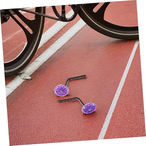 Ruedas de Entrenamiento para Bicicleta con Estabilizadores Destellantes Soporte Auxiliar Silencioso para Niños, Instalación Fácil y Diseño Absorbe Shock miniatura 7