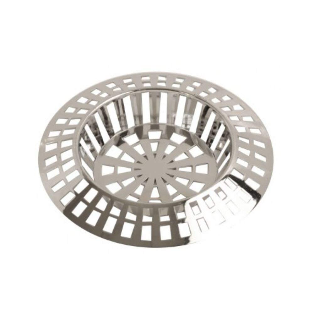 My Bargains Online Shop 4 X 2 X Small Chrome Plated Sink Strainer Filter Hair Trap