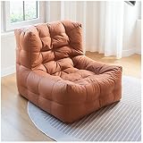 ArtsPavilion Einfacher gepolsterter Boden Stuhl Sitzsack Stuhl (kein Füller) Schlafsaal Stuhl für Erwachsene Sitz ...