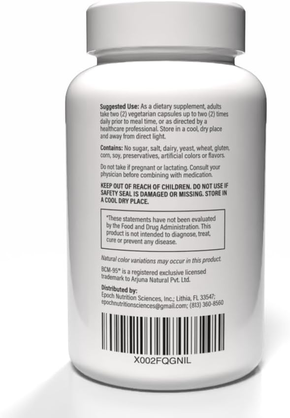 Tendon Medic Joint & Tendon Support Supplement – Mobility & Flexibility Formula – Natural Non-GMO Capsules for Joint Pain Relief, Tendonitis, Arthritis & Muscle Recovery – 60 Caps - Image 6