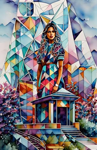 Affiches sur toile contemporaines 58x90 cm poster femme tendance décoration murale