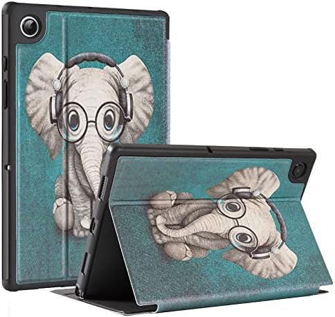 CoBak Case for Samsung Galaxy Tab A8 10.5 Inch 2022, Multi-Viewing Angles, All New PU Leather Smart Cover with Auto Sleep Wake Feature for Samsung Galaxy Tab A8 Tablet [SM-X200/X205/X207], Black