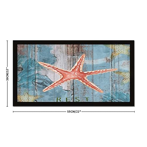 Panneau mural de plage rétro pour sublimer votre cheminée