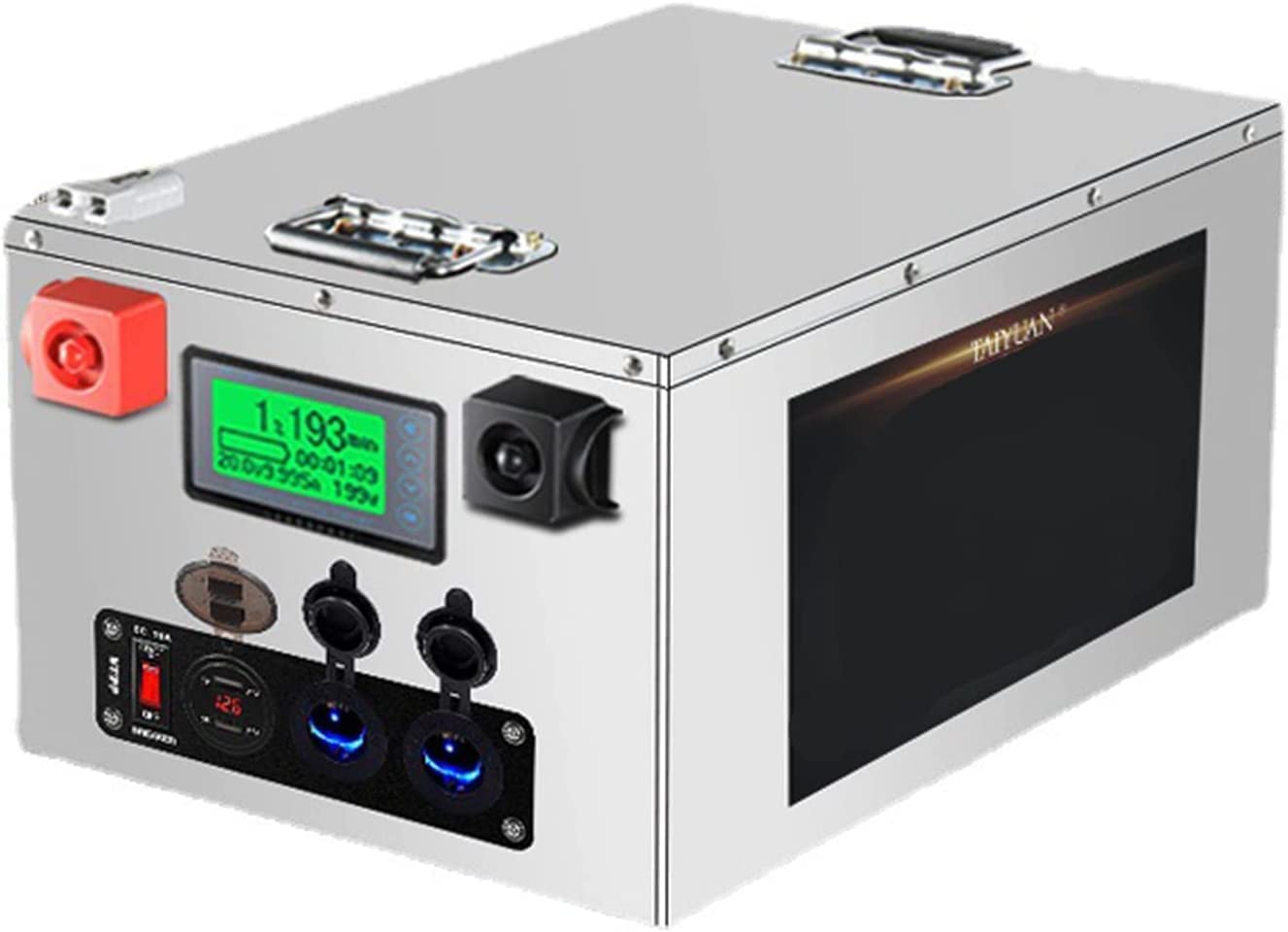 LiFePO4 Battery 12V 150 Ah 200 Ah 250 Ah 300 Ah Lithium Battery with Over 3500 Deep Cycles and BMS Protection for Solar Systems, Motorhomes, Boats, Houses, Solar Panel Kits and Camping ,12V250AH