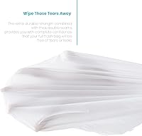 Vista 3 de Home Zone Living - Bolsas de basura de cocina de 8 galones con asas de cordón, diseño personalizado resistente para botes de basura de cocina Código