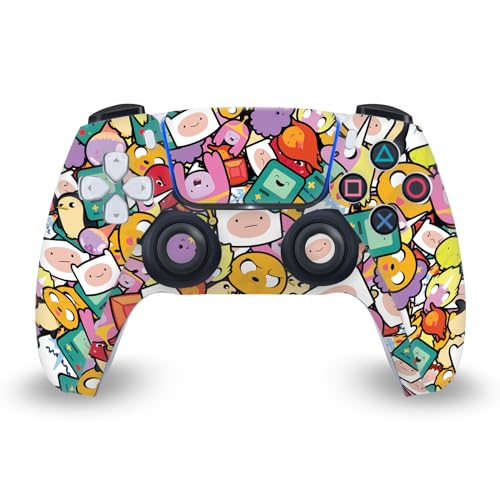 Peau Vinyle PS5 Slim Adventure Time Anti-Rayures Haute Précision